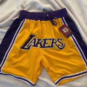 Just Don Lakers shorts